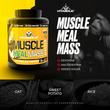 Imagine produs Muscle Meal Mass 3 Kg