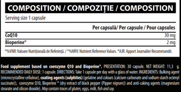 Imagine produs Coenzyme Q10 with BioPerine