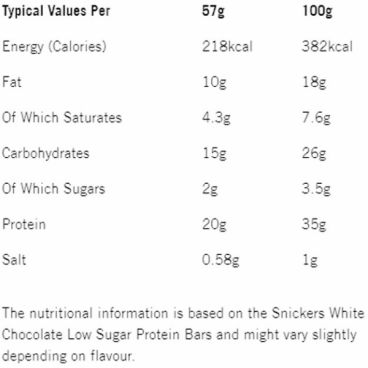 Imagine produs Snickers Low Sugar 57g