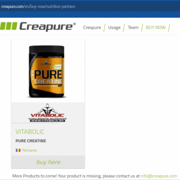 Imagine produs Pure Creatine (Creapure)